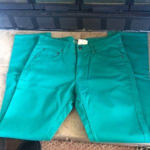 Mens, Divided H&M green jeans. Size 30